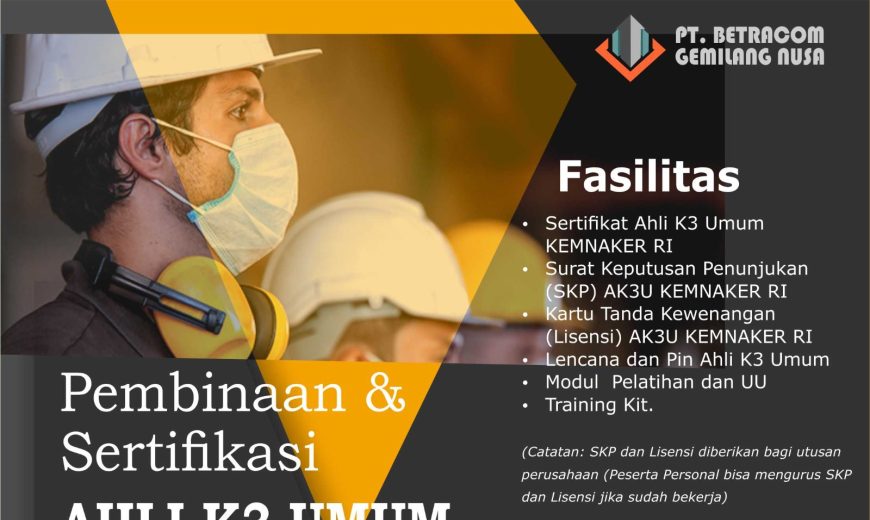 Jadwal AK3 Umum Terdekat