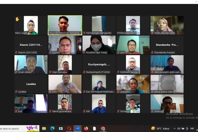 Inhouse Training awarness