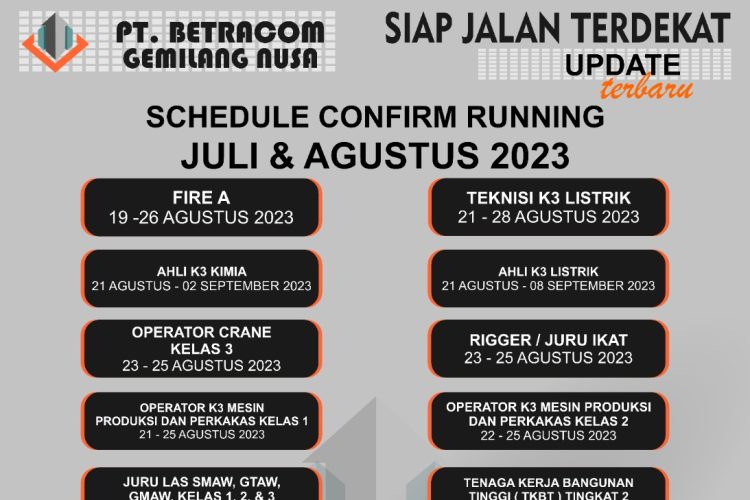 running agustus