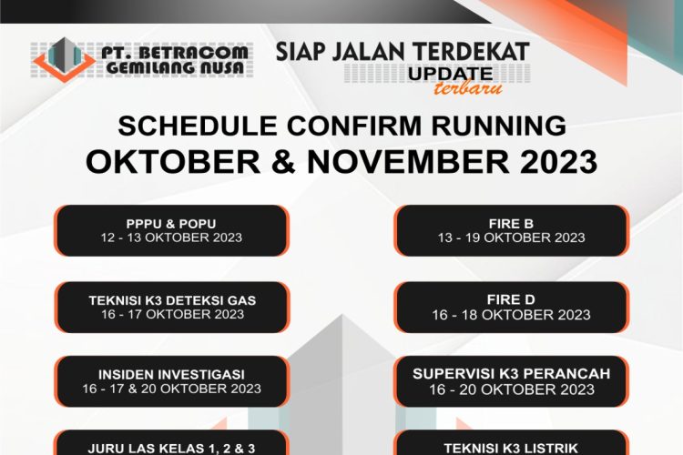 running oktober 2023