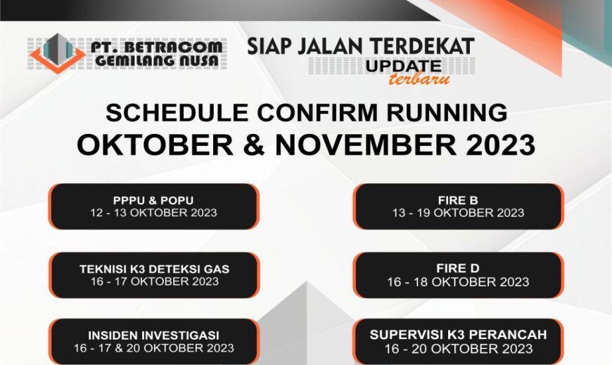 running oktober 2023