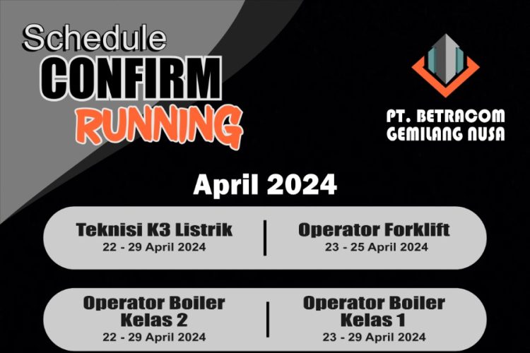 update running april 2024