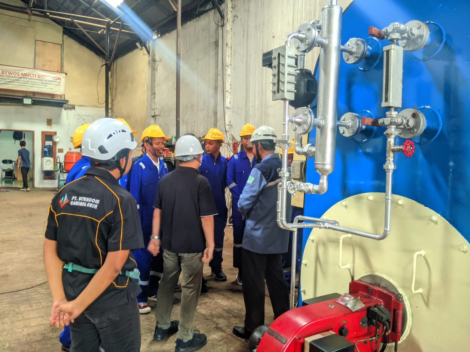 Praktik Operator Boiler