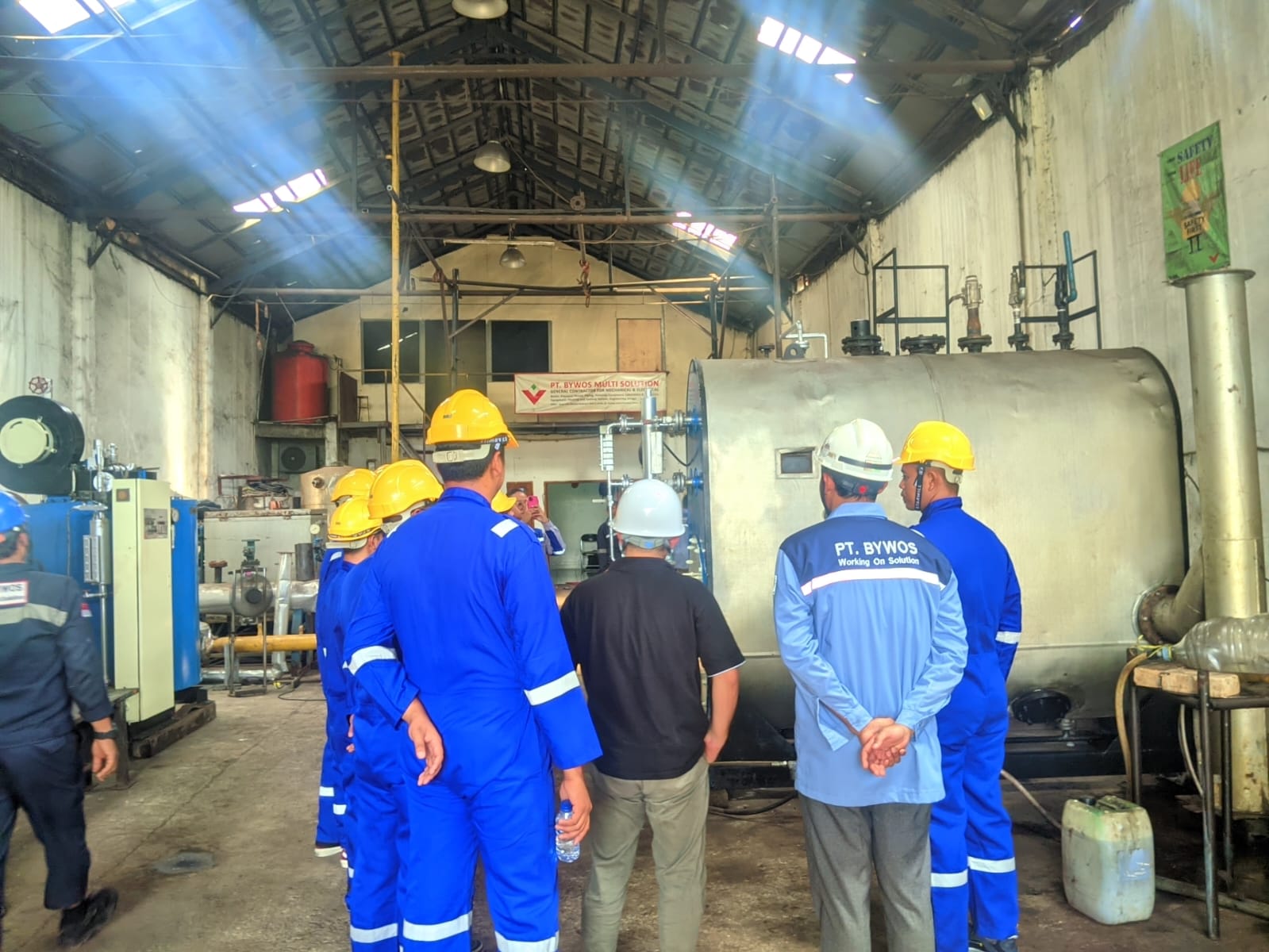 Training Operator Boiler