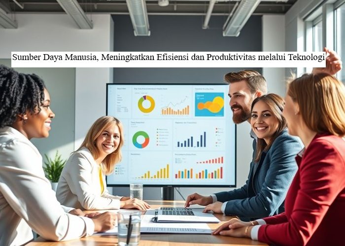 sumber daya manusia, meningkatkan efisiensi dan produktivitas melalui teknologi