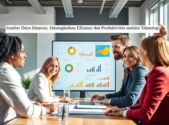 sumber daya manusia, meningkatkan efisiensi dan produktivitas melalui teknologi