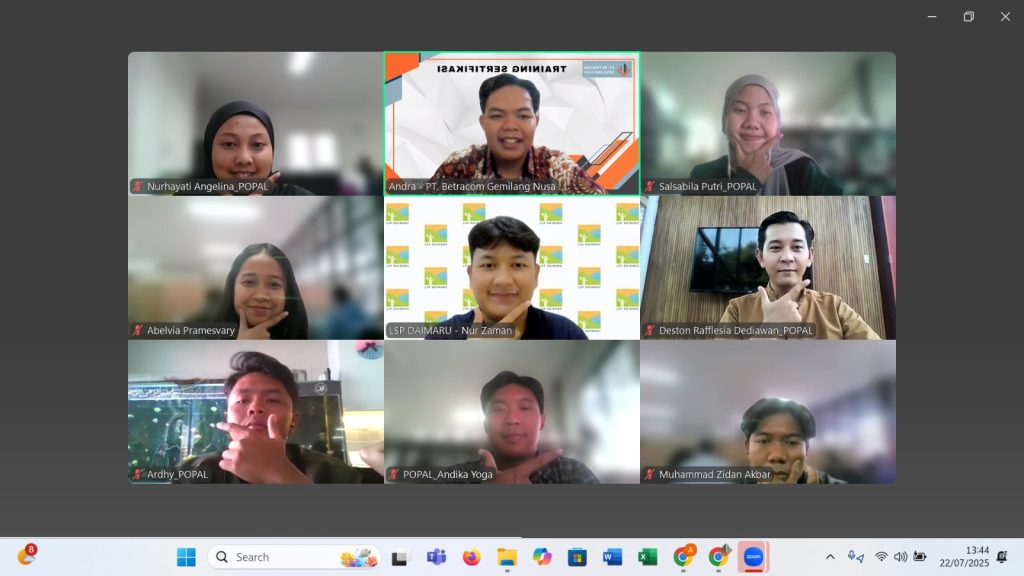 training popal & pppa 21 23 juli 2025