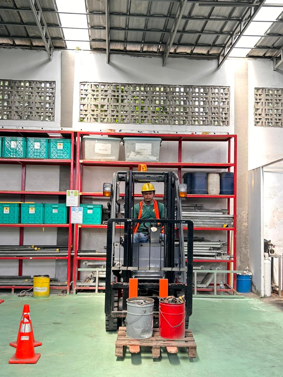 Pelatihan Operator Forklift Kemnaker RI